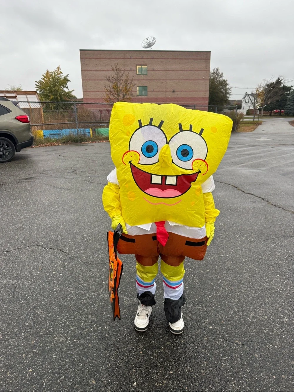 SpongeBob SquarePants Inflatable Costume - Yellow